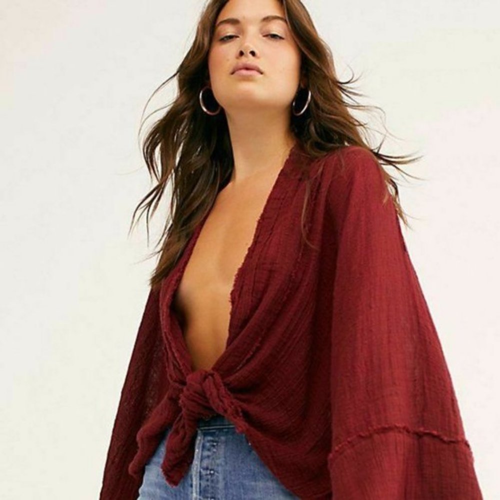 Free People Azalea Kimono Top